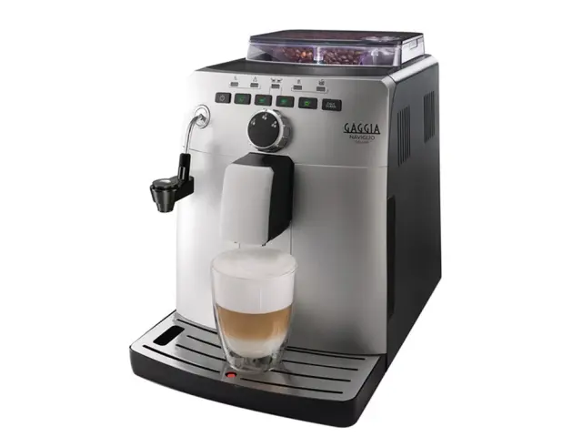 Καφετιέρα Espresso Gaggia Naviglio Deluxe Silver HD8749/11 με ισχύ 1850W και πίεση 15 bar HD8749/11