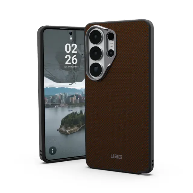 UAG Fibr Armr, Orange/Charcoal - Samsung Galaxy S26 Ultra