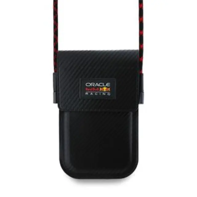 Red Bull PU Carbon Phone Bag Black