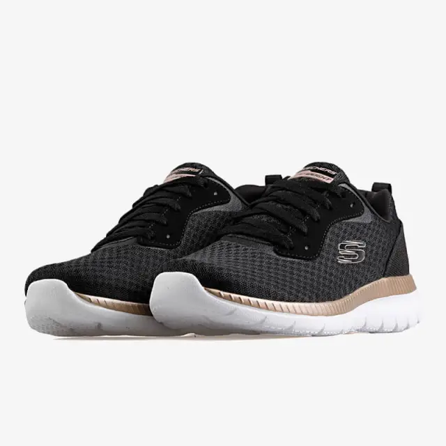 Skechers Flex Bountiful Γυναικεία Αθλητικά Παπούτσια Running Μαύρα - 41 3