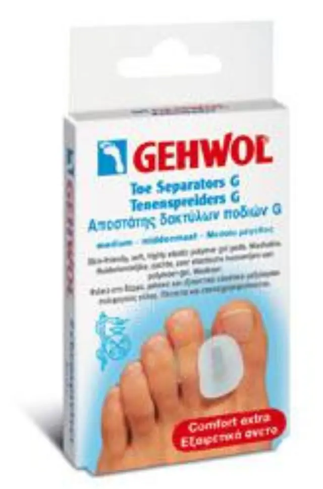 Gehwol Toe Separator G Medium Αποστάτης Δακτύλων Ποδιού Τύπου G Μεσαίο Μέγεθος, 3τμχ
