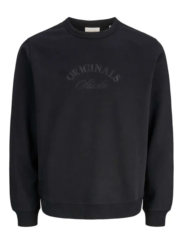 JORBLEECKER BRANDING SWEAT CREW BF Black