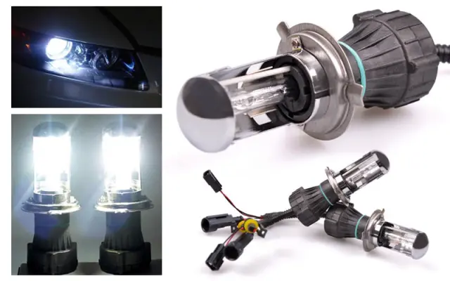 Λάμπα XENON H4 55W 12V 6000K Διπλή σκάλα 3