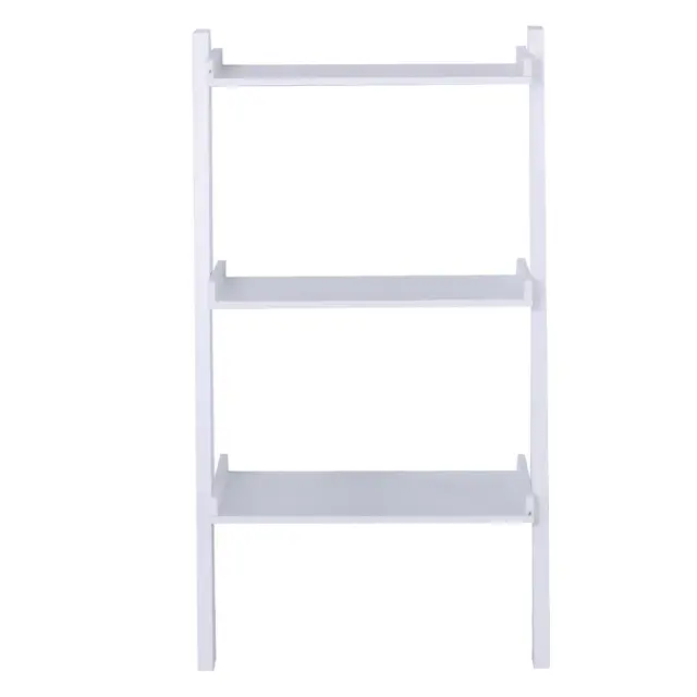 Βιβλιοθήκη-Ραφιέρα STEP Λευκό MDF 56x33x101cm 2