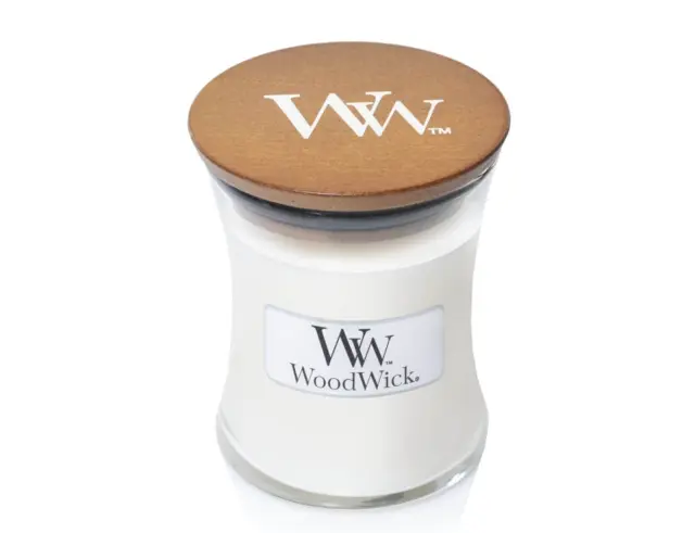 Αρωματικό Κερί WoodWick με διάρκεια καύσης έως 30 ώρες και άρωμα Linen98135E 3