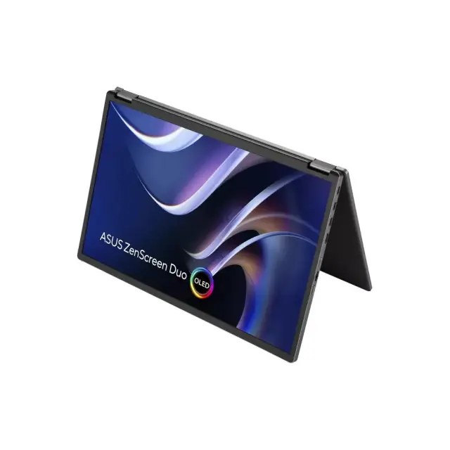 ASUS Monitor ZenScreen Duo MQ149CD 360° Foldable OLED 1ms, Portable Monitor, USB-C, HDMI, 3YearsW 2