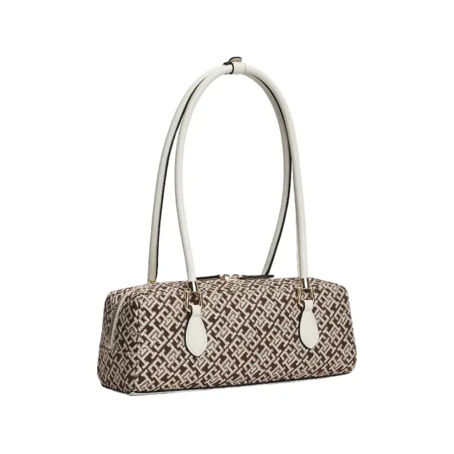 TommyHilfiger γυναικεία τσάντα ώμου GRACE SHOULDER BAG JACQUARD AW0AW18752-1 - OS 2