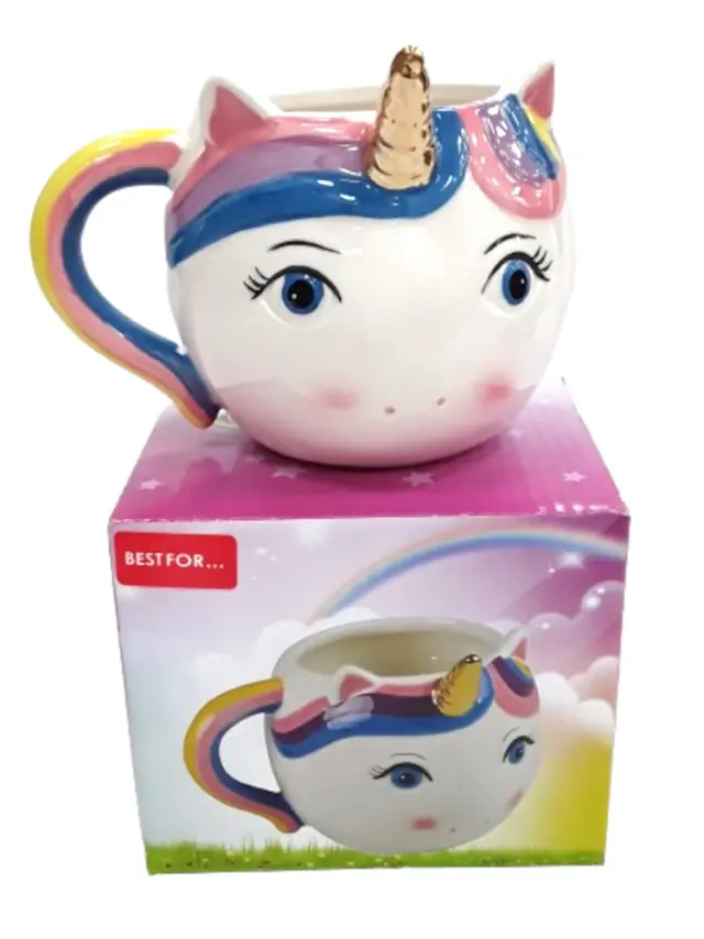 Κούπα Κεραμική 320ml Unicorn Multicolor 300000105287 2