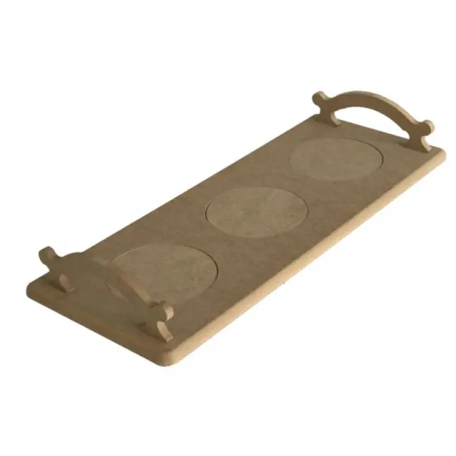 Artebella Ξύλινος Δίσκος MDF 45x18x6cm