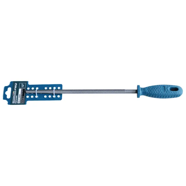 Bormann Pro BHT7881 - Λίμα μετάλλου στρογγυλή 12" (056188)