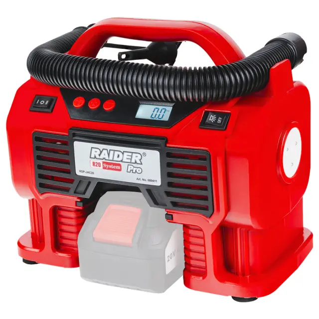 RAIDER R20 Solo Τρόμπα αυτοκινήτου 160PSI επαναφορτιζόμενη 20V RDP-JAC20
