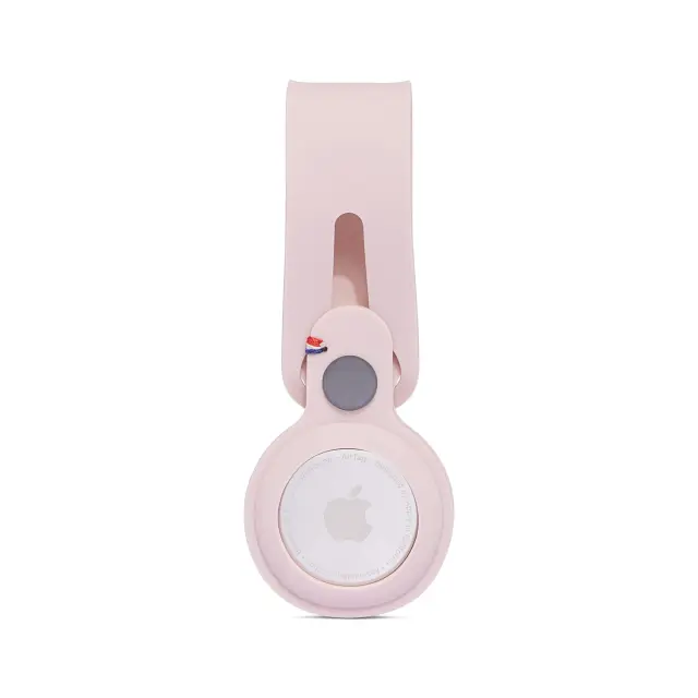 Decoded Silicon Loop AirTag Powder Pink