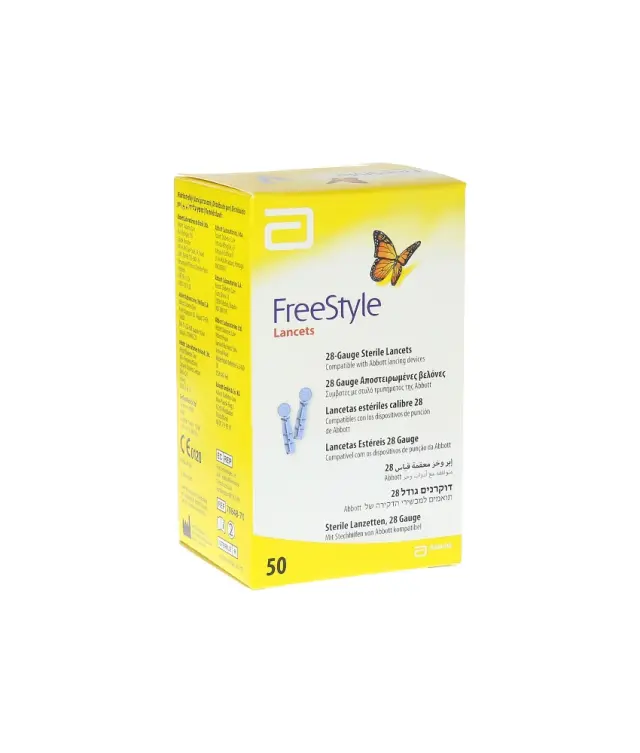 Abbott Freestyle Lancets (Mmedisence Thin), 50 Βελόνες Μέτρησης Σακχάρου