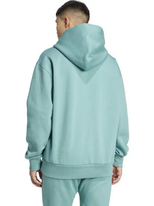 adidas All Szn Φούτερ με Κουκούλα Πρασινο - M 2