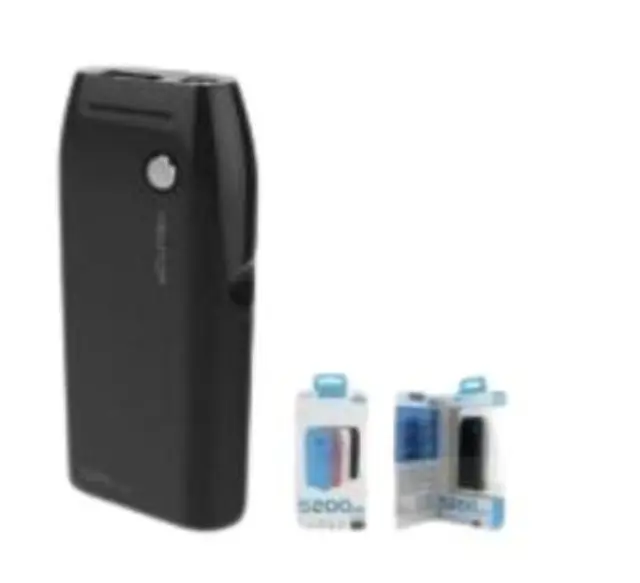 NEWTOP Powerbank PB20 5200mAh ΜΑΥΡΟ