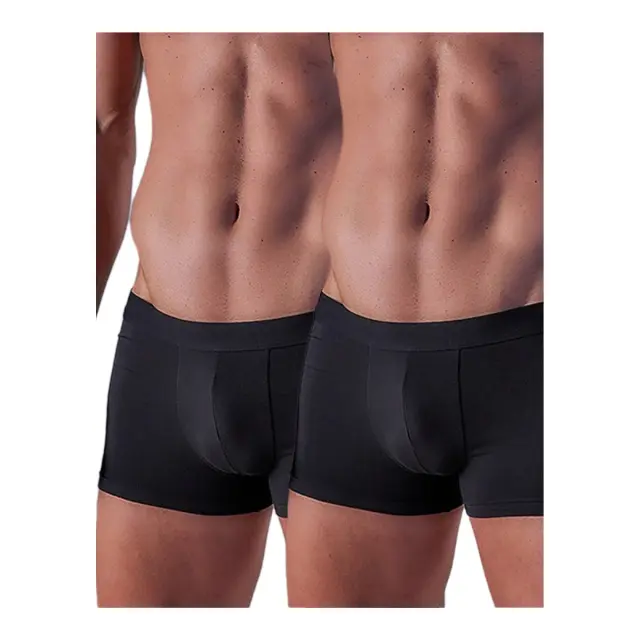 FMS Ανδρικό Boxer Εσωτερικό Λάστιχο Classic Εφαρμοστό - Διπλό Πακέτο, Χρώμα Μαύρο