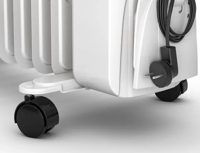 Καλοριφέρ Λαδιού Olimpia Splendid CaldoRad Humi 13 με ισχύ 2500W και 3 επίπεδα θέρμανσης - White 3