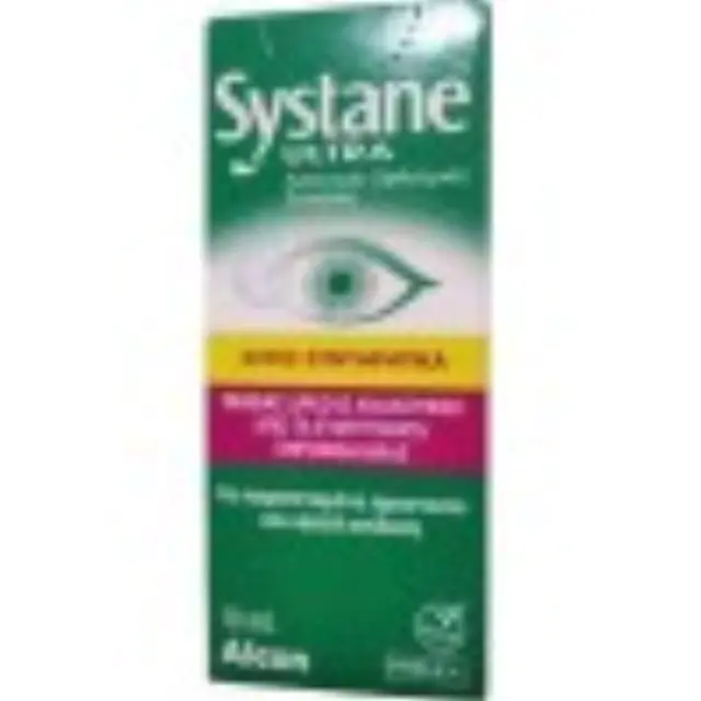 Alcon Systane Ultra Λιπαντικές Οφθαλμικές Σταγόνες Χωρίς Συντηρητικά  10ml 2