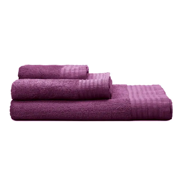 Πετσέτα Χεριών 30x50 500gsm Beauty Home 3030 100% βαμβακερό- Βιολετί