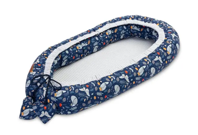 Φωλιά για Βρέφη 80x45cm Sensillo Animal Grey 22893