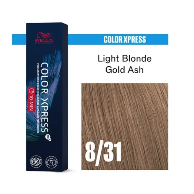 Wella Professionals Color Xpress 8/31 Light Blonde Gold Ash 60ml