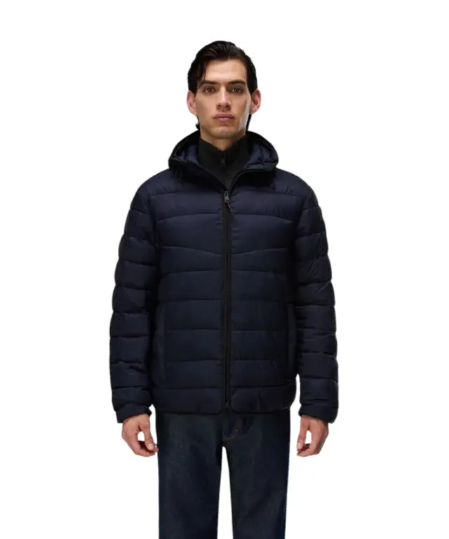 Napapijri - Ανδρικό Μπουφάν χειμωνιάτικο Aerons Puffer NP0A8B9K-176 Μπλε Σκούρο - S