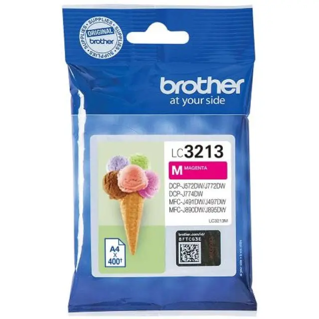 Brother Μελάνι Inkjet LC-3213M Magenta (LC-3213M) (BRO-LC-3213M)