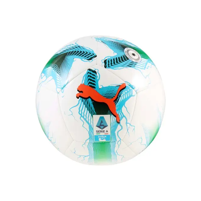 Puma Orbita Serie A Size 5 Foot Ball Άσπρο - Γαλάζιο 084641-01 (Puma) - 5