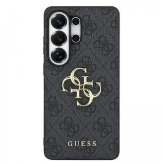 Θήκη PU Guess Samsung Galaxy S26 Ultra Hardcase Big Logo 4G Μαύρο N70621 3