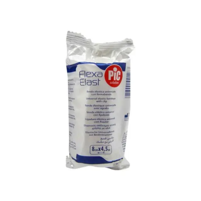 PiC Solution Flexa Elast Ελαστικός Επίδεσμος 8cm x 4.5m 2