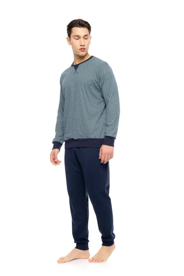 W-M810 - Type - PYJAMA SEA GREEN GEO - L 2