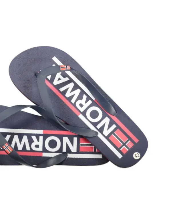 Norway Nautical School - Ανδρικές Σαγιονάρες Flip-Flops 861011-NAVY Μπλε 3