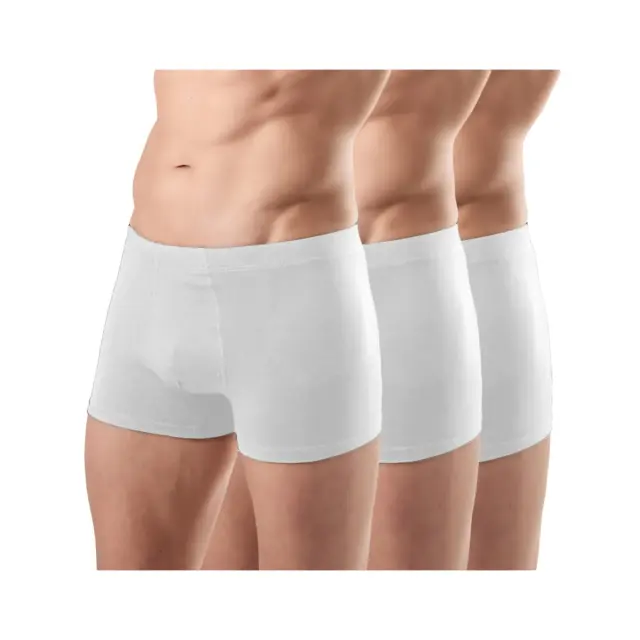 FMS Ανδρικό Boxer Classic Short Εφαρμοστό - Τριπλό Πακέτο, Χρώμα Λευκό