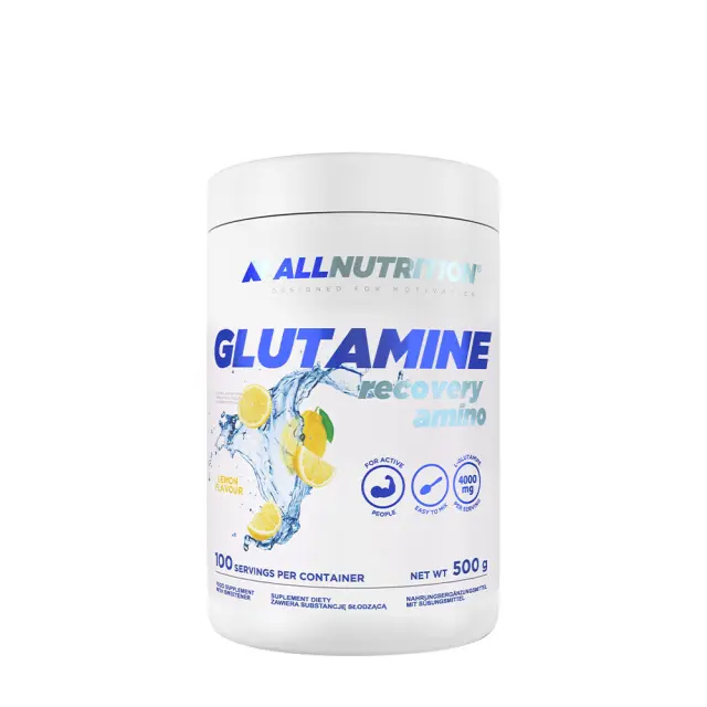 ALLNUTRITION Glutamine Recovery Amino Lemon, 500 g