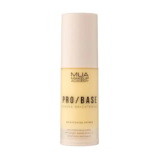 MUA Pro Base Primer Προσώπου σε Κρεμώδη Μορφή Banana Brightening 30ml