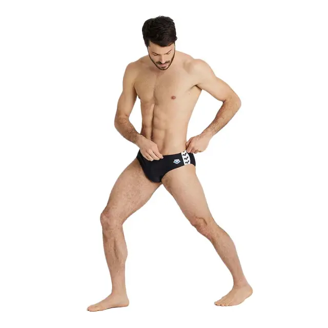 Arena Men's Icons Briefs Swim Trunks Μαύρο 005049-500 (Arena) 3