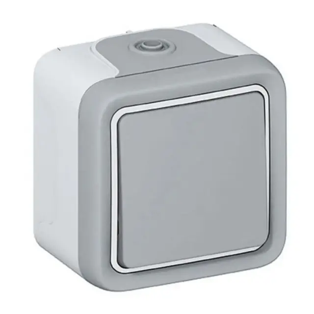 2-WY SW 10A GY S/M W/O TAP TER