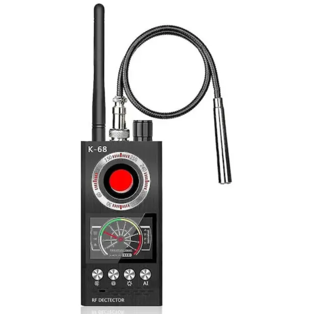 Ανιχνευτής Καμερών, Κοριών + GPS Tracker K68 1-8000MHz