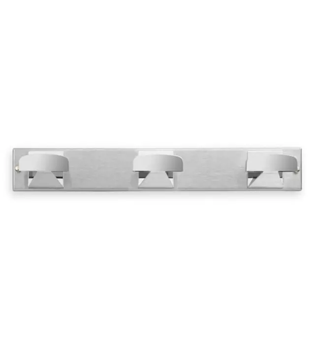 ΚΡΕΜΑΣΤΡΑ ΤΟΙΧΟΥ 3 ΘΕΣΕΩΝ INOFIX 3061 45x330x40MM ΜΕΤΑΛΛΙΚΗ Νίκελ Ματ