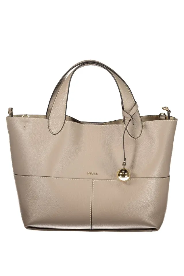 Δερμάτινη Τσάντα Χειρός Furla WB02225HSF000_GR2572S Γκρι - UNI 2