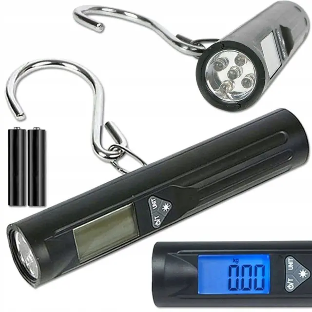 Ζυγαριά Αποσκευών 50kg με LED Φως & Μεγάλη Οθόνη
