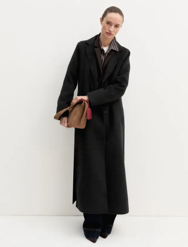 EMME BY MARELLA “EMMACCIUGA” COAT (26250160312-DARK-GREY) - 44-medium