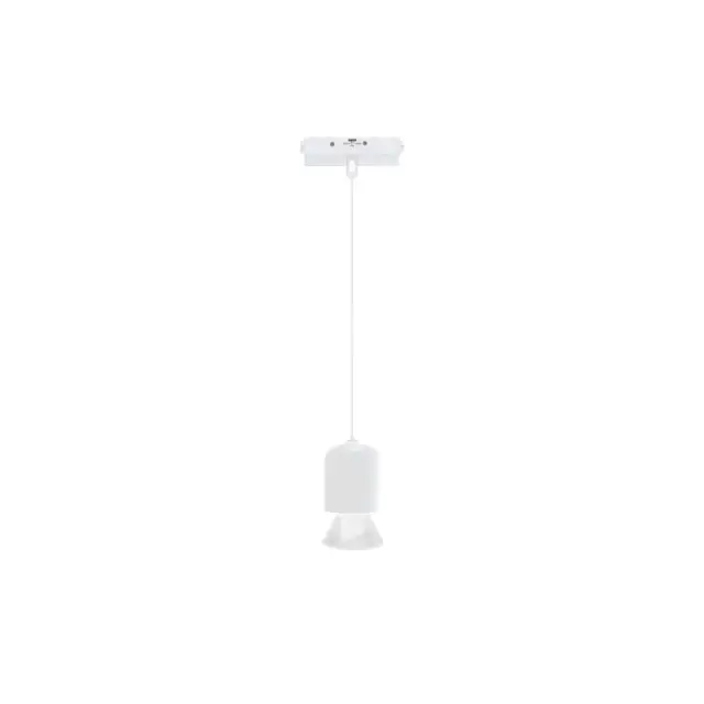 Inlight Κρεμαστό Φωτιστικό LED 7W 3CCT για Ultra-Thin μαγνητική ράγα σε λευκή απόχρωση D:6,2X11cm (TMU0250-White)