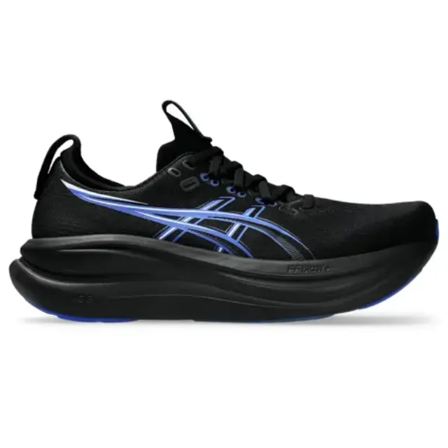 Gel Nimbus 28 Black/Neon Blue 1011C127-004
