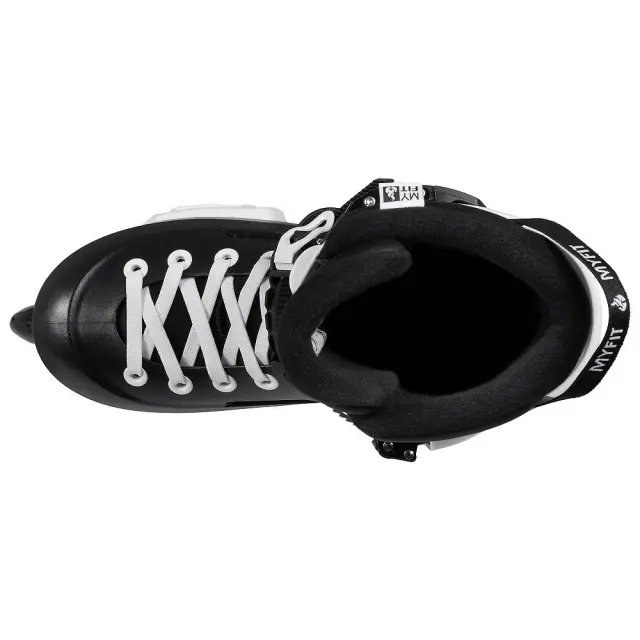 POWERSLIDE Zoom Pro 80 Inline Skates Black/White Μαύρο-Λευκό 3