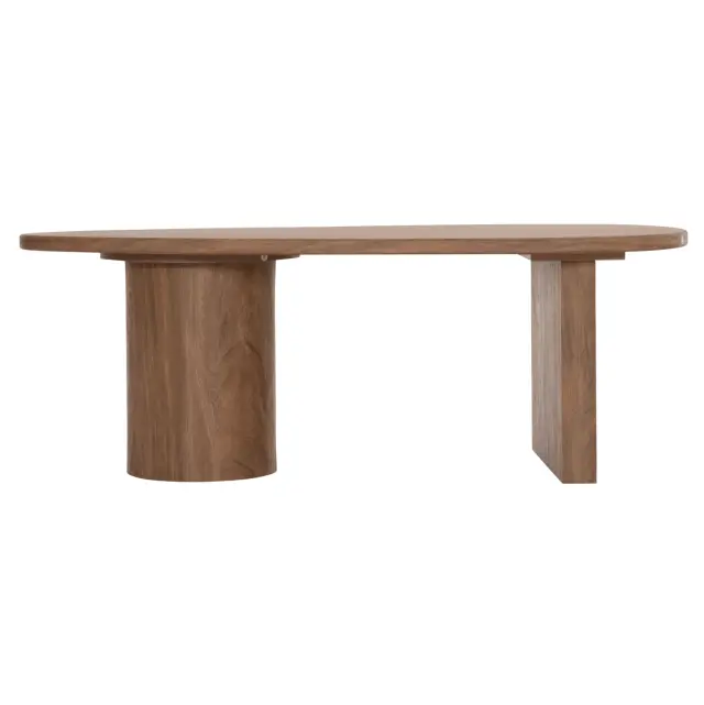 ΤΡΑΠΕΖΙ ΣΑΛΟΝΙΟΥ ΟΒΑΛ FB918327 MDF ΣΕ SONAMA ΧΡΩΜΑ 110x60x40Υεκ 3