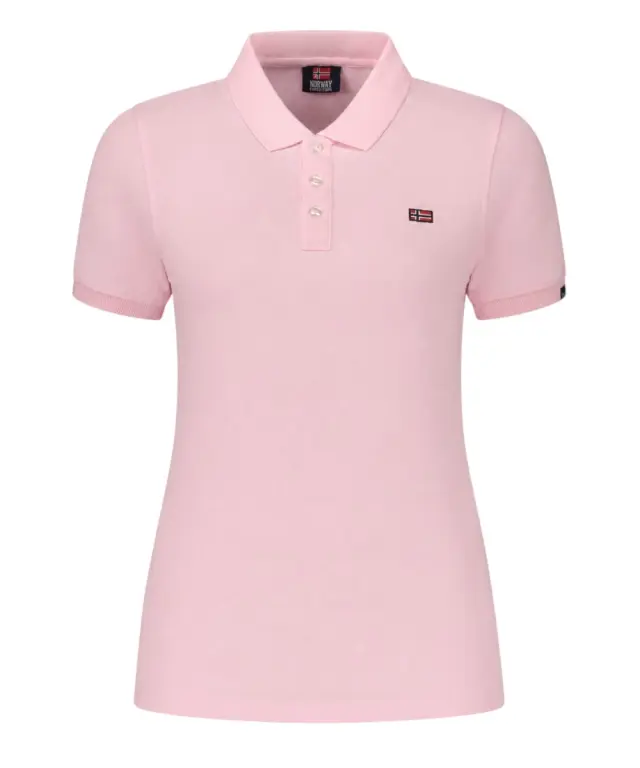 Norway Nautical School - Γυναικείο Μπλουζάκι Polo 858710-PINK Ροζ