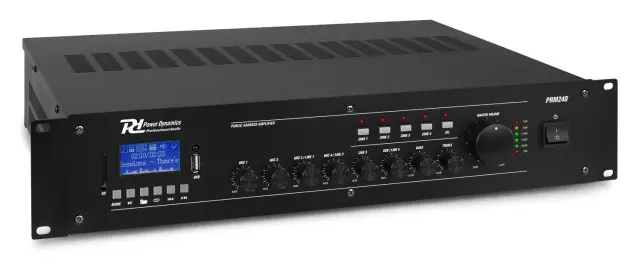 POWER DYNAMICS PRM240 ΜΙΚΤΗΣ-ΕΝΙΣΧΥΤΗΣ 100V