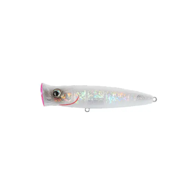 Τεχνητό Fishus Lurenzo Ubuntu Popper 9.5cm WF - White n Flash