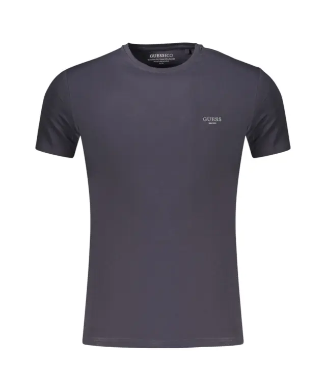 Guess - Ανδρικό Κοντομάνικο T-Shirt M6YI24K3728-G7V2 Μπλε Ναυτικό 3